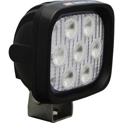 Vision X Lighting 4 Inch Square Utility Market Xtreme LED Black Work Light - Extra Wide Beam - 9118482